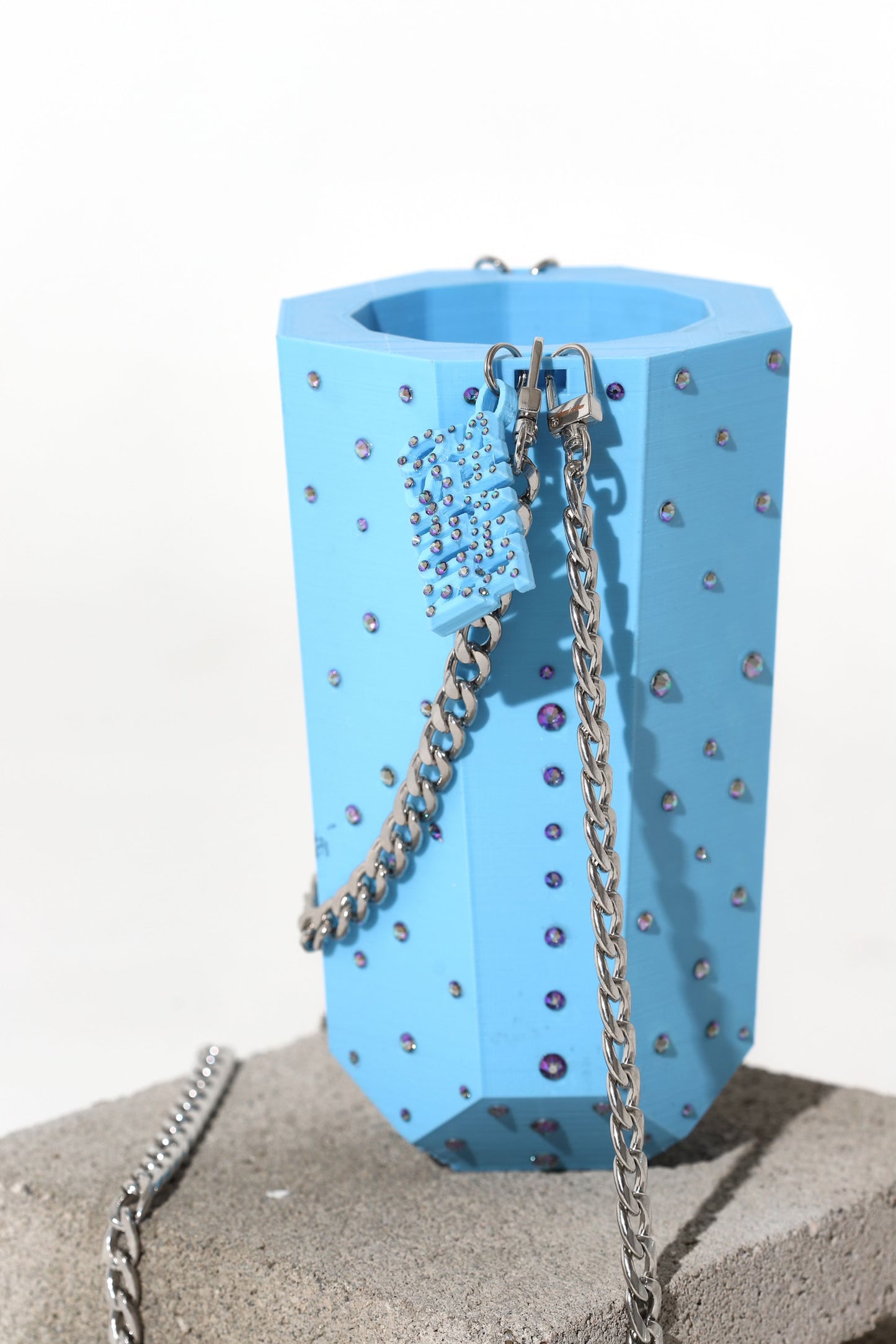 Blue Crystal Bev Bag