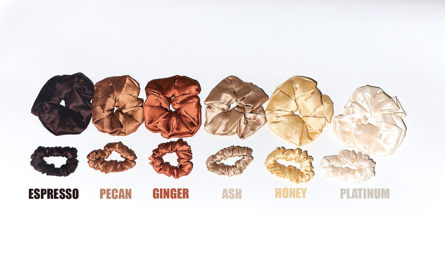Icon Silk Scrunchies